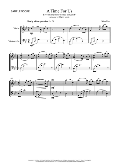 A Time For Us (love Theme)