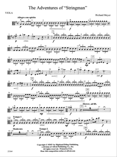 The Adventures of "Stringman": Viola