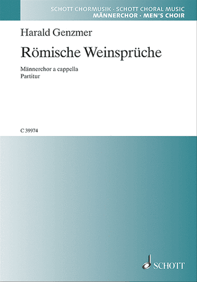 Drei Chorlieder vom Wein