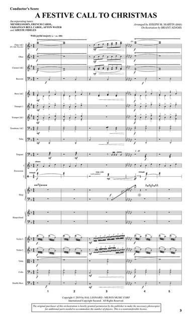 And There Was Light - Score