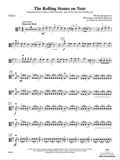 The Rolling Stones on Tour: Viola