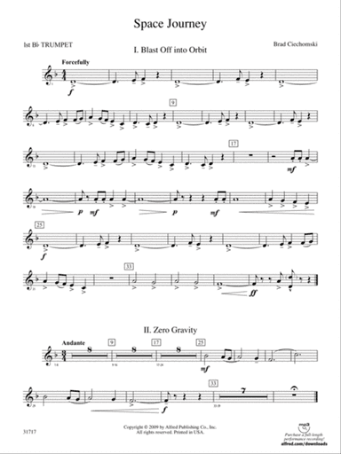 Space Journey: 1st B-flat Trumpet