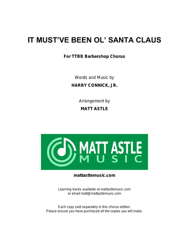 (it Must've Been Ol') Santa Claus