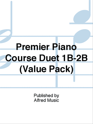 Premier Piano Course Duet 1B-2B (Value Pack)