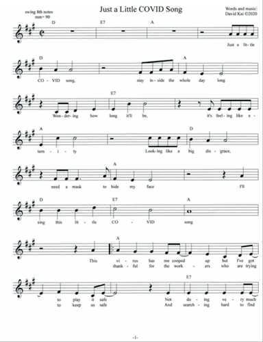 Just a Little COVID Song
