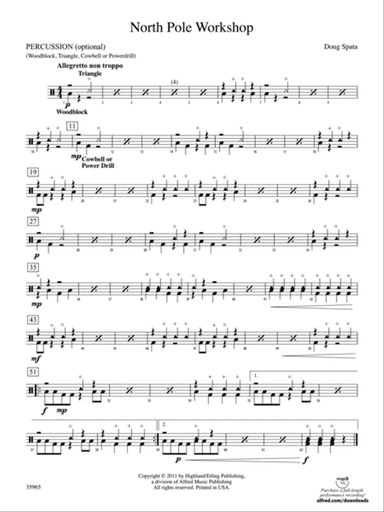 North Pole Workshop: 1st Percussion