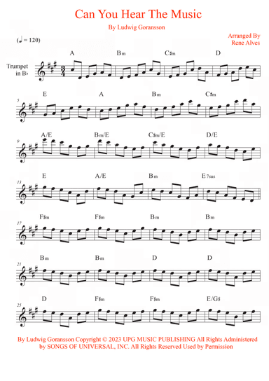 Can You Hear The Music