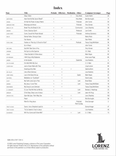 The Church Pianist's Library, Vol. 28