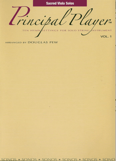 Principal Player - Vol. 1 - Viola