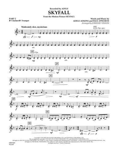 Skyfall - Pt.2 - Bb Clarinet/Bb Trumpet