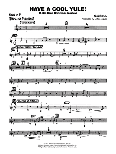 Have a Cool Yule: 1st F Horn