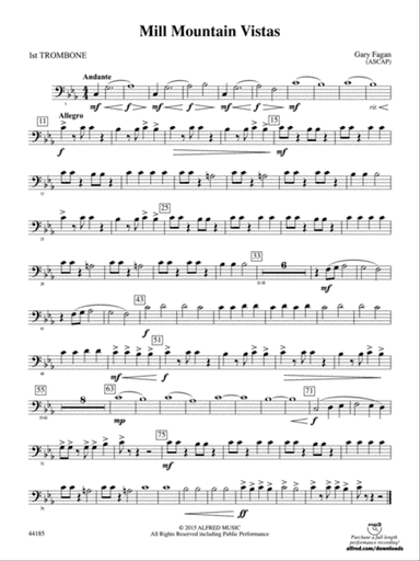 Mill Mountain Vistas: 1st Trombone