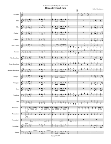 Recorder Band Jam