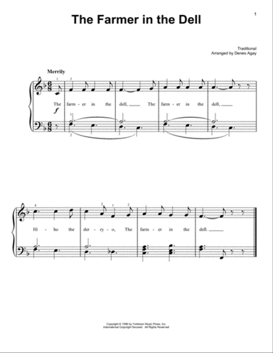 The Farmer In The Dell (arr. Denes Agay)