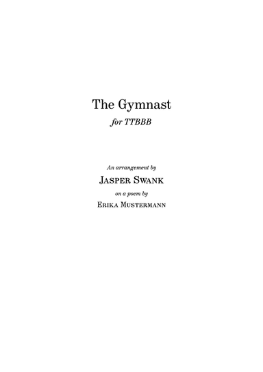 The Gymnast
