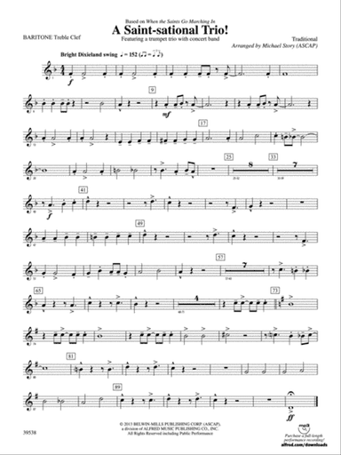 A Saint-sational Trio!: Baritone T.C.