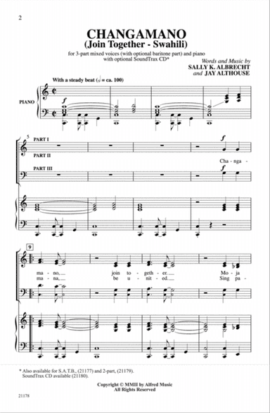 Changamano (Join Together-Swahili)