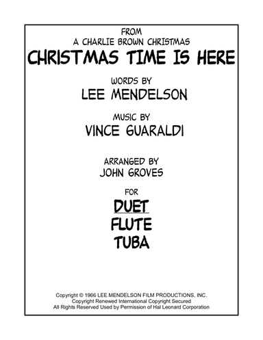 Christmas Time Is Here