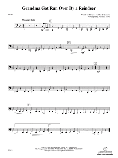 Grandma Got Run Over by a Reindeer: Tuba