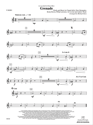 Grenade: 1st F Horn