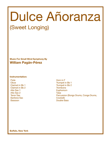 Sweet Longing (Dulce Añoranza)