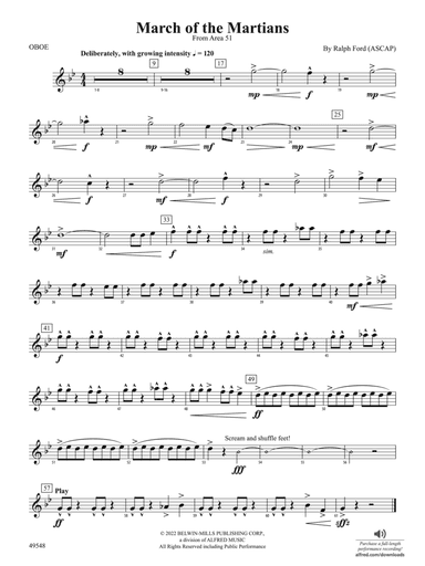 March of the Martians: Oboe