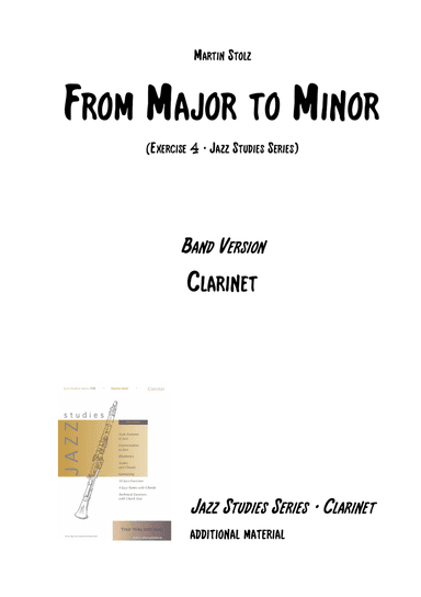 From Major to Minor · Clarinet and Band