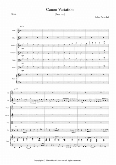 Canon Variation (Jazz Version)