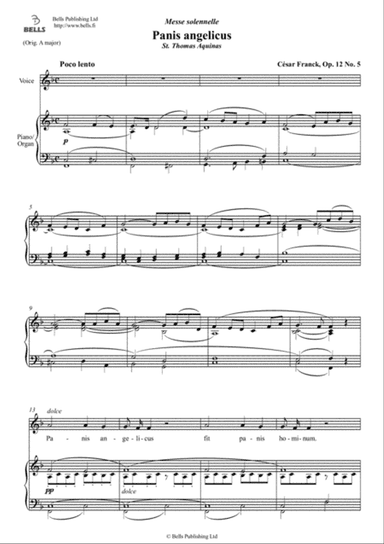 Panis Angelicus (F Major)