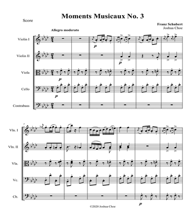 Moment musicaux, D.780/3
