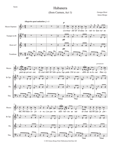 Habanera from Carmen
