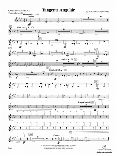 Tangents Angulár: 2nd Mallet Percussion