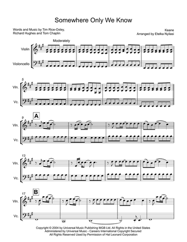 Somewhere Only We Know