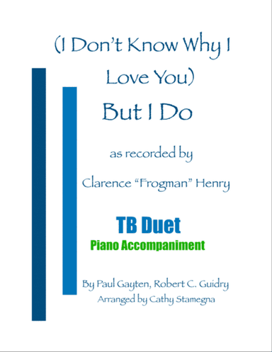 But I Do (i Don't Know Why)