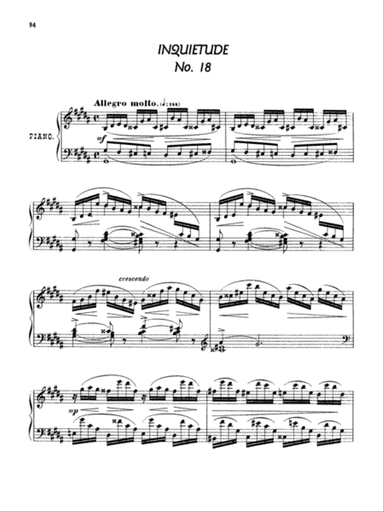 Arensky: Twenty-four Morceau Characteristiques, Op. 36