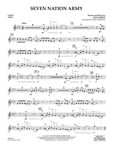 Seven Nation Army - Pt.1 - Violin
