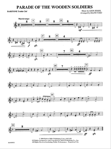 Parade of the Wooden Soldiers: Baritone T.C.