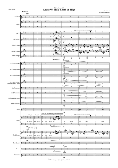 Angels We Have Heard on High (Gloria in Excelsis Deo)- Andrea Bocelli- Voice, Choir and Big Band