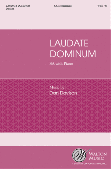 Laudate Dominum (SA)