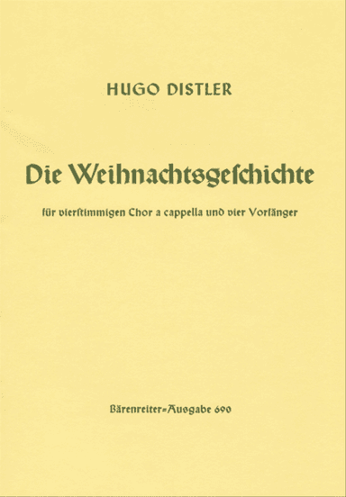 Die Weihnachtsgeschichte (Nativity Story), Op. 10