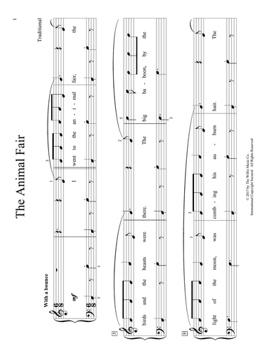 The Animal Fair (arr. Christopher Hussey)