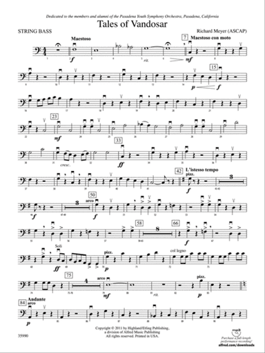 Tales of Vandosar: String Bass