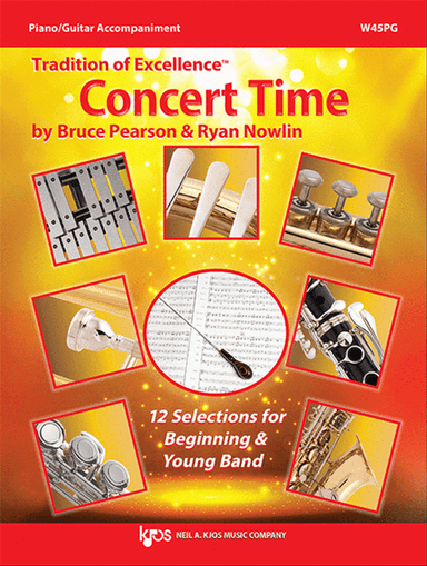 Tradition Of Excellence: Concert Time, Piano/Gtr Accmp