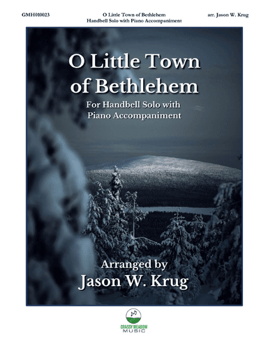 O Little Town of Bethlehem (for handbell solo with piano accompaniment)