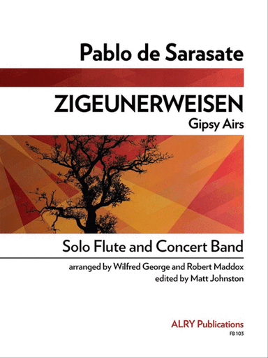 Zigeunerweisen for Solo Flute and Concert Band