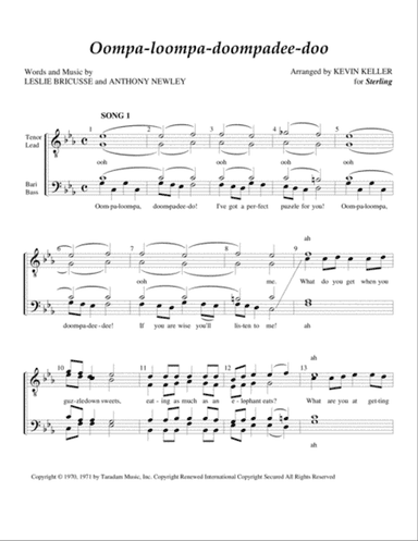 Oompa-loompa-doompadee-doo