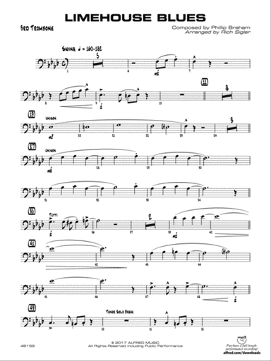 Limehouse Blues: 3rd Trombone