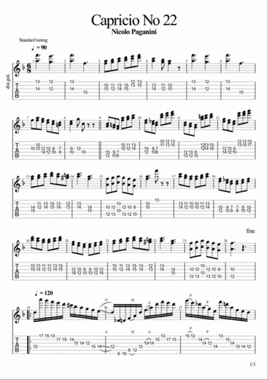 Capricio No 22