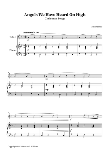 Angels We Have Heard On High