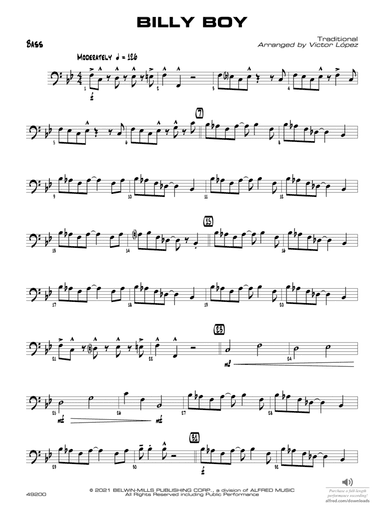 Billy Boy: String Bass